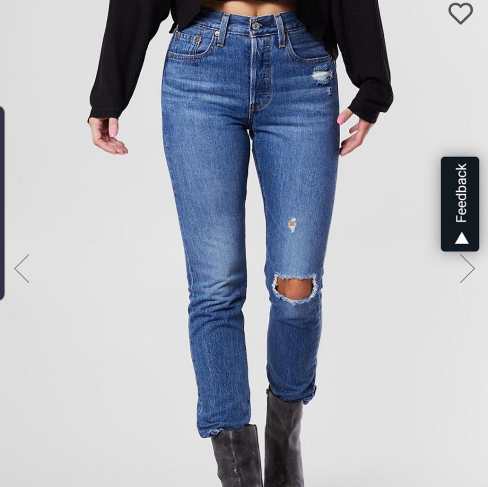 Levi's 501 straight leg original fit
